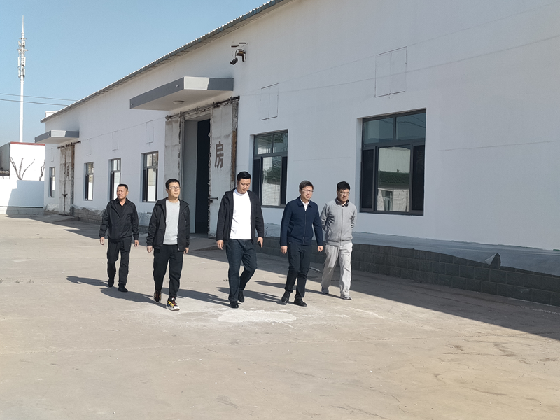 石嘴山市副市長、惠農(nóng)區(qū)委書記王宇翔蒞臨寧夏興康恒潤農(nóng)業(yè)科技發(fā)展有限公司調(diào)研指導(dǎo)
